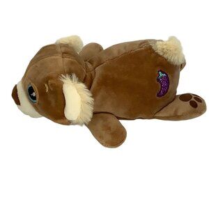 Cutetitos Brown Bear Purple Pepper Basic Fun Stuffed Animal Plush Toy Brown 7.5'